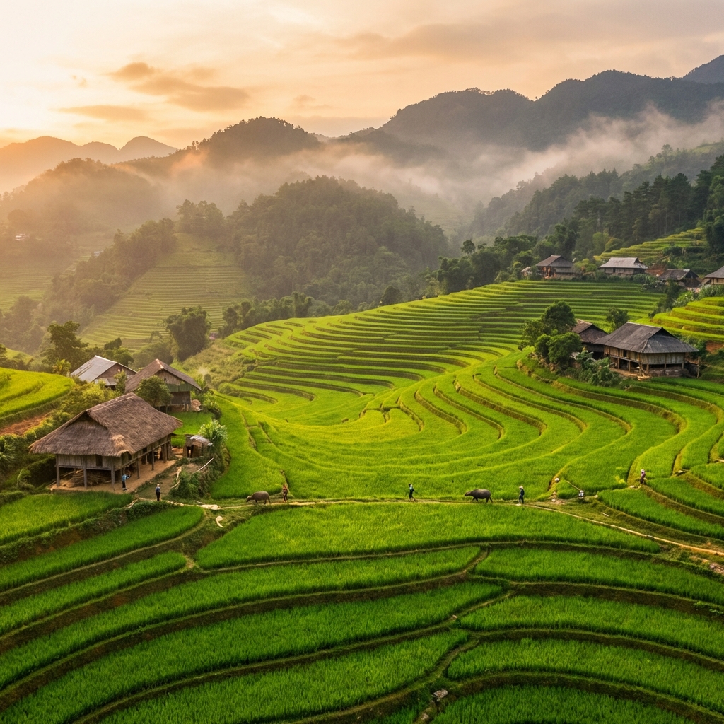 Ruộng bậc thang miền Bắc